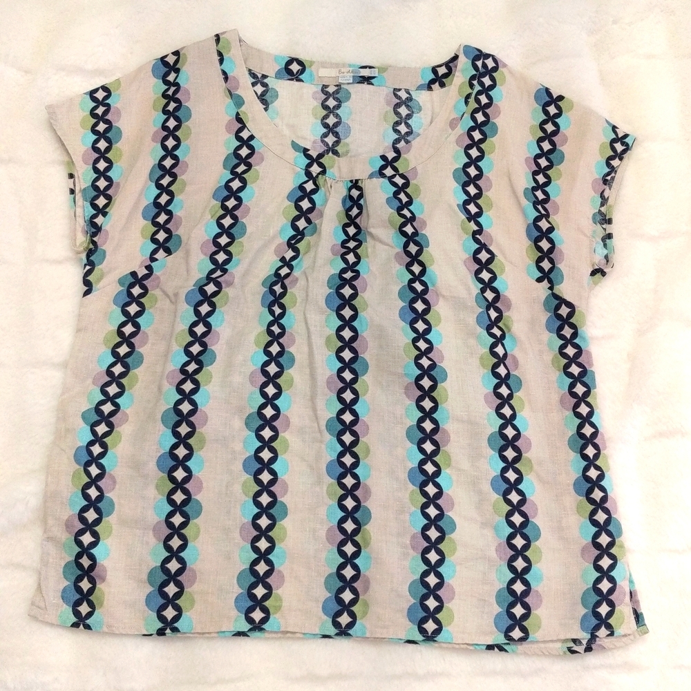 Boden short sleeve linen shirt